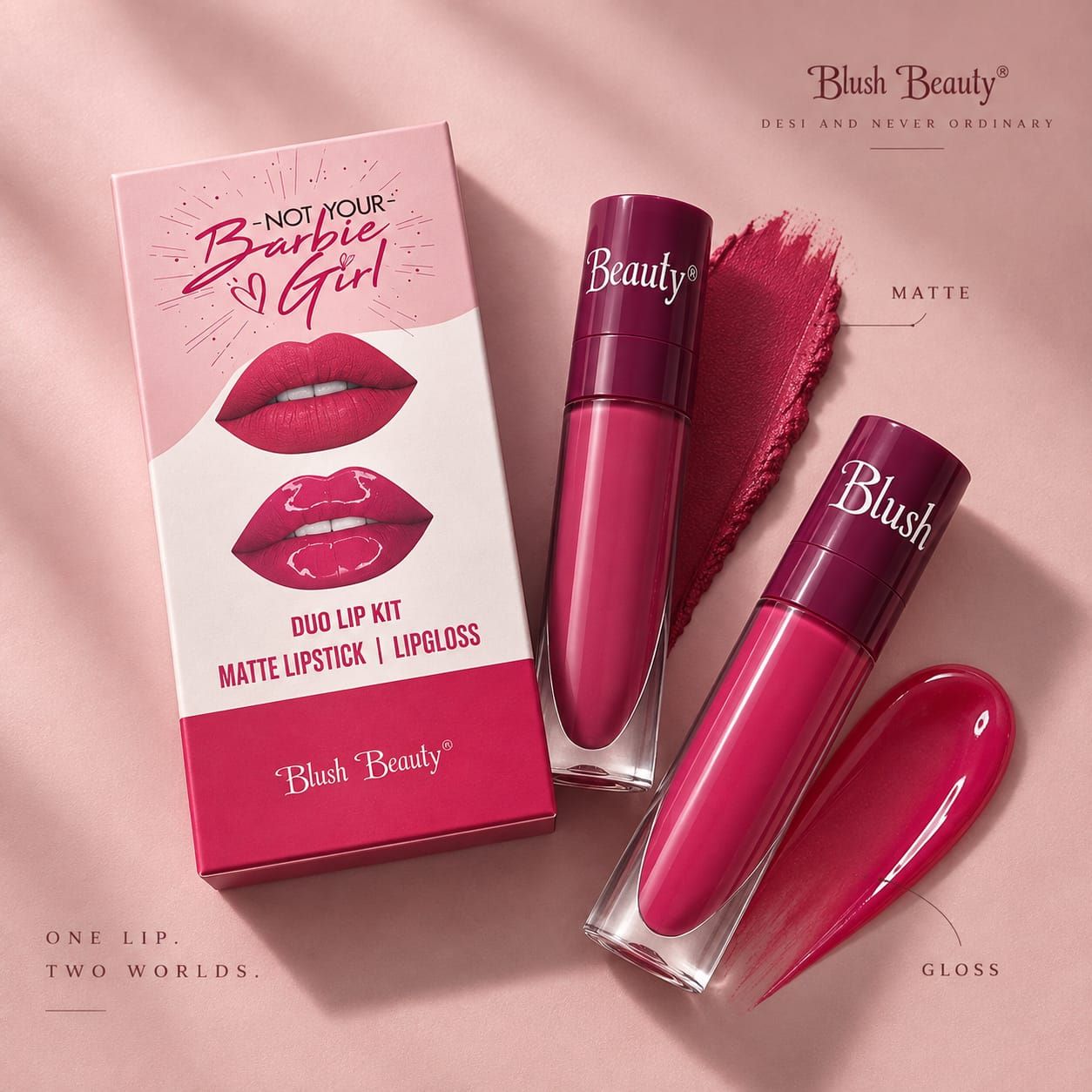 Blush Beauty Not Your Barbie Girl Duo Lip Kit