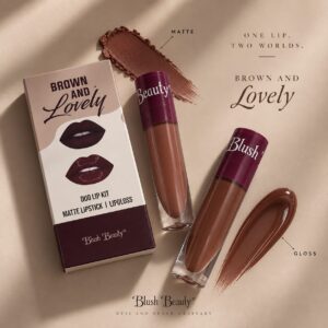 Blush Beauty Brown & Lovely Duo Lip Kit