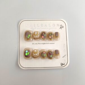 Barely There Luxury Handmade Press-On Nails (10 pcs)