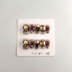 Bride To Be Luxury Handmade Press-On Nails (10 pcs)