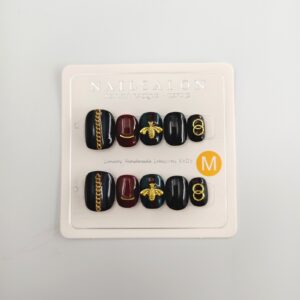 Queen Bee Luxury Handmade Press-On Nails (10 pcs)