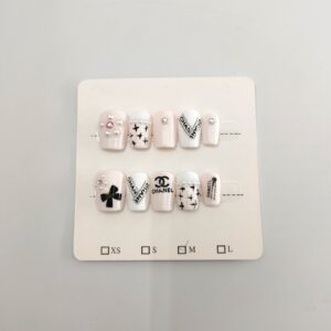 Signature Luxe Luxury Handmade Press-On Nails (10 pcs)