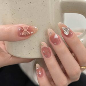 Diamond Bliss 24pcs regular press on nails
