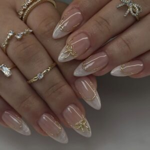 Glided Glow 24pcs regular press on nails