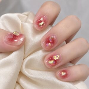 Rose Luxe 24pcs regular press on nails